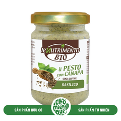 Sốt Pesto gai dầu cà ri hữu cơ II Nutrimento - 130gr