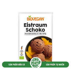 Bột Làm Kem Socola Hữu Cơ Biovegan - 85gr