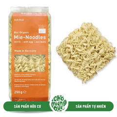 Mì ăn liền hữu cơ CÓ trứng Alb.gold PN - 250gr