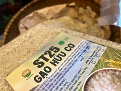 Gạo ST 25 Hữu Cơ xát dối - 2kg