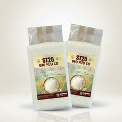 TPO - GẠO TƯƠI HỮU CƠ ST25 - TÚI 2KG