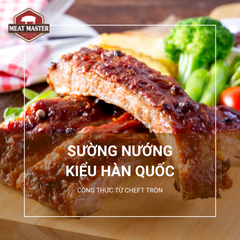 SƯỜN HEO NƯỚNG KIỂU HÀN QUỐC