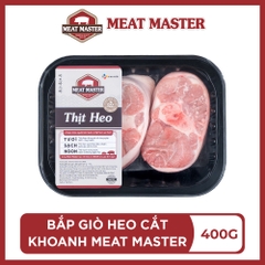 BẮP GIÒ HEO CẮT KHOANH MEAT MASTER (400G)