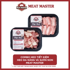 Combo Heo đa năng - Sườn non Meat Master ( 400 G ) - Giao nhanh