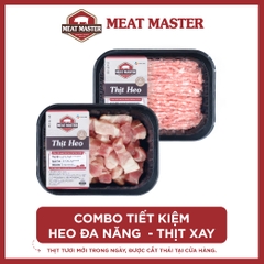 Combo Heo đa năng - Thịt xay Meat Master ( 400 G ) - Giao nhanh