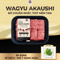 [Đặt trước] Bẹ vai bò Wagyu Akaushi