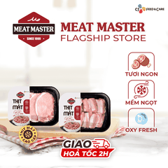 Combo Heo Cốt lết - Sườn non Meat Master ( 400 G ) - Giao nhanh
