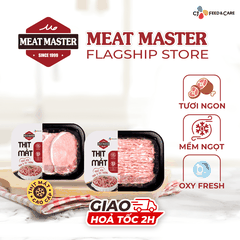 Combo Heo Thịt xay - Cốt lết Meat Master ( 400 G ) - Giao nhanh