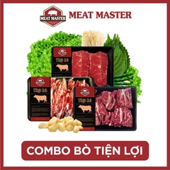 Combo Bò Meat Master Tiện Lợi (1,2kg)