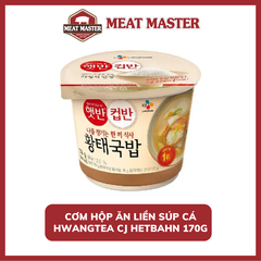 Cơm hộp ăn liền súp cá hwangtea CJ Hetbahn 170g