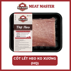 Cốt lết heo ko xương (HQ) 1kg