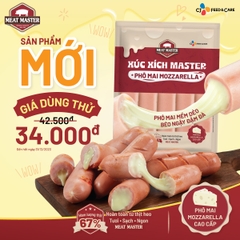 Xúc xích Master Phô Mai Mozzarella (200g/túi)