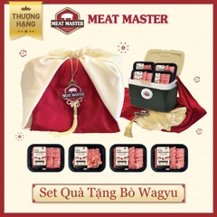 [Đặt trước] Set quà tết bò Waygu Akaushi (800g/hộp quà)