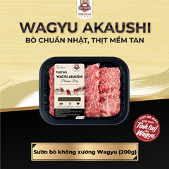 [Đặt trước] Set quà tết bò Waygu Akaushi (800g/hộp quà)