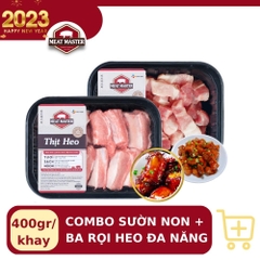 Combo Heo đa năng - Sườn non Meat Master ( 400 G ) - Giao nhanh