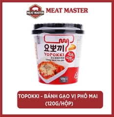 TOPOKKI -BÁNH GẠO VỊ PHÔ MAI (120G/HỘP)