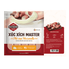 Xúc xích Master Phô Mai Mozzarella (200g/túi)