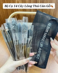 Cọ Lông Thú 14 Cây kèm Túi Lưới