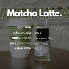 Full 50ml - Nước Hoa Unisex Kira Parfum Matcha Latte