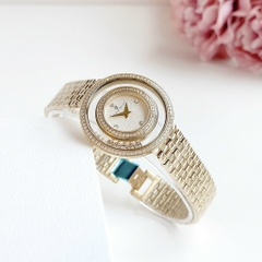 Đồng Hồ Nữ Christian Van Sant Women's Gracieuse Black Dial Watch CV4830 Màu Vàng