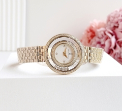 Đồng Hồ Nữ Christian Van Sant Women's Gracieuse Black Dial Watch CV4830 Màu Vàng