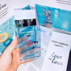 Tester 100ml - Nước hoa nữ D&G Dolce & Gabbana Light Blue Love Is Love