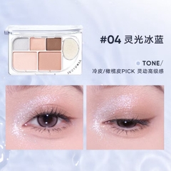 Judydoll Bảng Phấn Mắt Sáu Màu Flash Matte