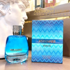 Fullbox 100ml - Nước hoa nam Missoni Wave Pour Homme