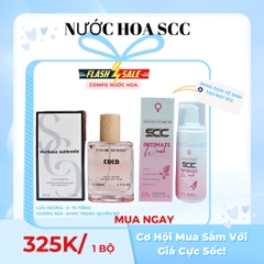 Combo nước hoa nữ Coco size 50ml