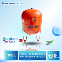 Bình tích áp Eurotank 100L 10bar  ET-10-100-DKP-S
