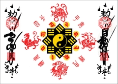 CẶP SƠN HẢI TRẤN + ÂM DƯƠNG NHỊ ĐỐI PHÙ