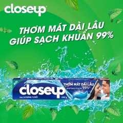 Kem Đánh Răng Closeup Tinh Thể Băng Tuyết - Tuýp 230G