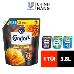 Nước Xả Vải Comfort Chăm Sóc Chuyên Sâu - Túi 3.7L