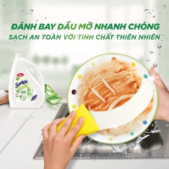 Nước Rửa Chén Bát Sunlight (Trắng) - Can 3.5Kg