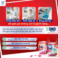 Viên Giặt OMO MATIC Tiện Lợi 3 Trong 1 Hương Tinh Tế (Dùng Thử) - 6 Viên/ Túi