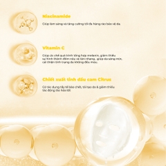 Mặt Nạ Phục Hồi Da Xỉn Màu BNBG Vita Genic Whitening Jelly Mask (Vàng) - Miếng 30ML