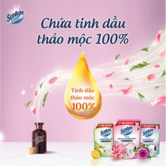 Nước Lau Sàn Sunlight Tinh Dầu Thảo Mộc Hoa Lily & Hương Thảo - Túi 2KG