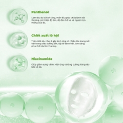 Mặt Nạ Phục Hồi Da Tổn Thương BNBG Vita Genic Relaxing Jelly Mask (Xanh Lá) - Miếng 30ML