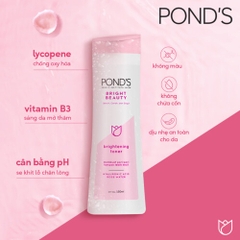 Nước Hoa Hồng POND White Beauty Sáng Da Cân Bằng pH - Chai 150ML