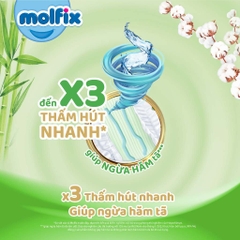 Tã/Bỉm Quần Molfix Ultra Thiên Nhiên Cho Bé - Size M84/ L76/ XL70/ XXL64
