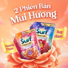 Nước Giặt Surf Hương Nước Hoa - Túi 2.9KG