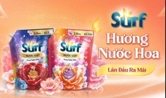 Nước Giặt Surf Hương Nước Hoa - Túi 2.9KG