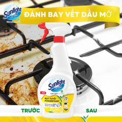 Nước Xịt Lau Bếp Sunlight Lau Bếp Bọt Tuyết - 500ML