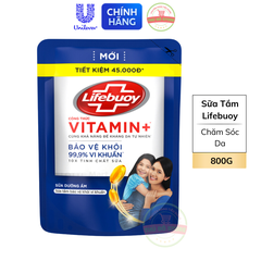 Sữa Tắm Lifebuoy Bảo Vệ Khỏi Vi Khuẩn - Túi 800G
