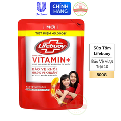 Sữa Tắm Lifebuoy Bảo Vệ Khỏi Vi Khuẩn - Túi 800G