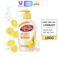 Nước Rửa Tay Lifebuoy Chai Nhỏ 180g