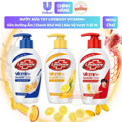Nước Rửa Tay Lifebuoy Chai Nhỏ 180g