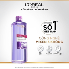 Nước Tẩy Trang L’Oreal Paris Làm Sạch Sâu & Tươi Mát 3-In-1 Micellar Water - Chai 400ML