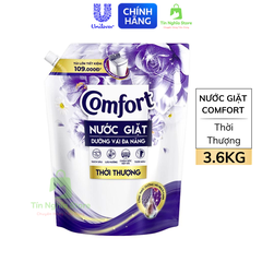 Nước Giặt Comfort Dưỡng Vải Hương Thời Thượng - Túi 3.6Kg