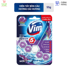 Viên Treo Bồn Cầu VIM Sạch Khuẩn Hương Oải Hương - Viên 50G